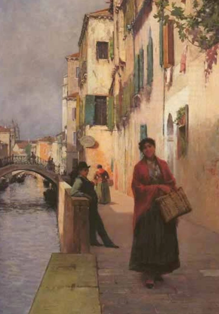 Vita quotidiana in calle, 1884